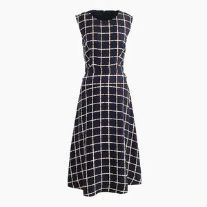 J Crew A-line Midi Dress